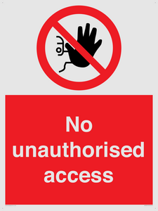 No unauthorised access